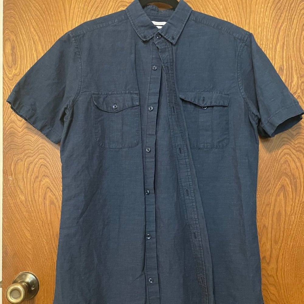Old Navy Mens M Tall Slim shirt